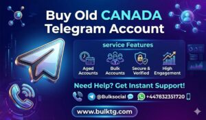 Buy Old CANADA Telegram Account